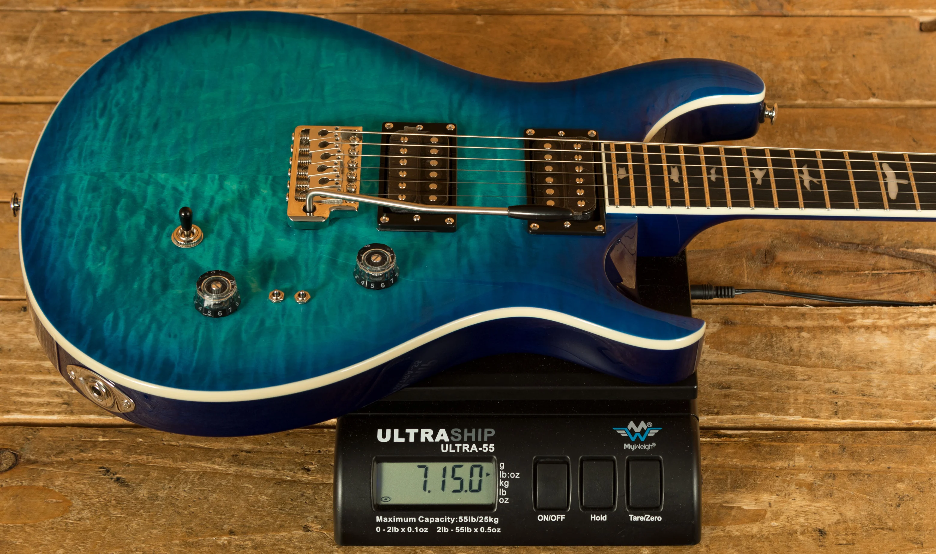 PRS SE Custom | Custom 24-08 Quilt - Lake Blue