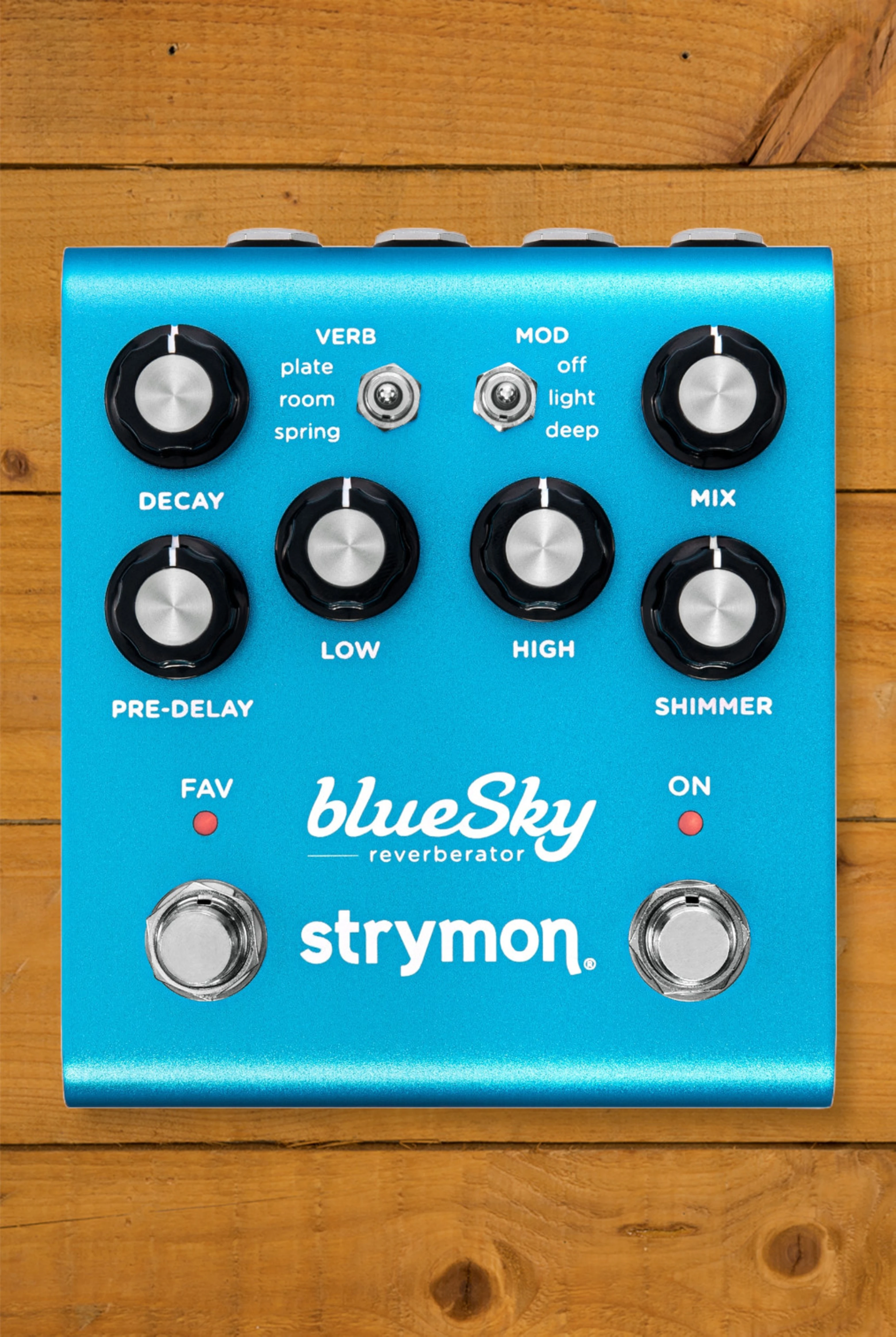 strymon blueSky v2 ギターエフェクター Strymon blueSky V2 Reverberator Effects Pedal Blue | Guitar Center
