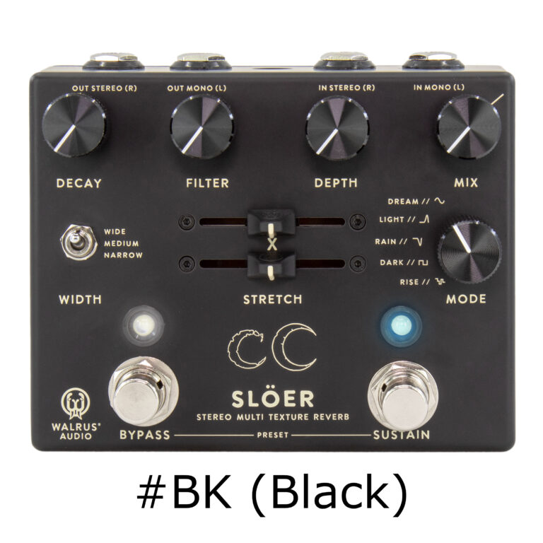 Slöer Stereo Ambient Reverb | WALRUS AUDIO