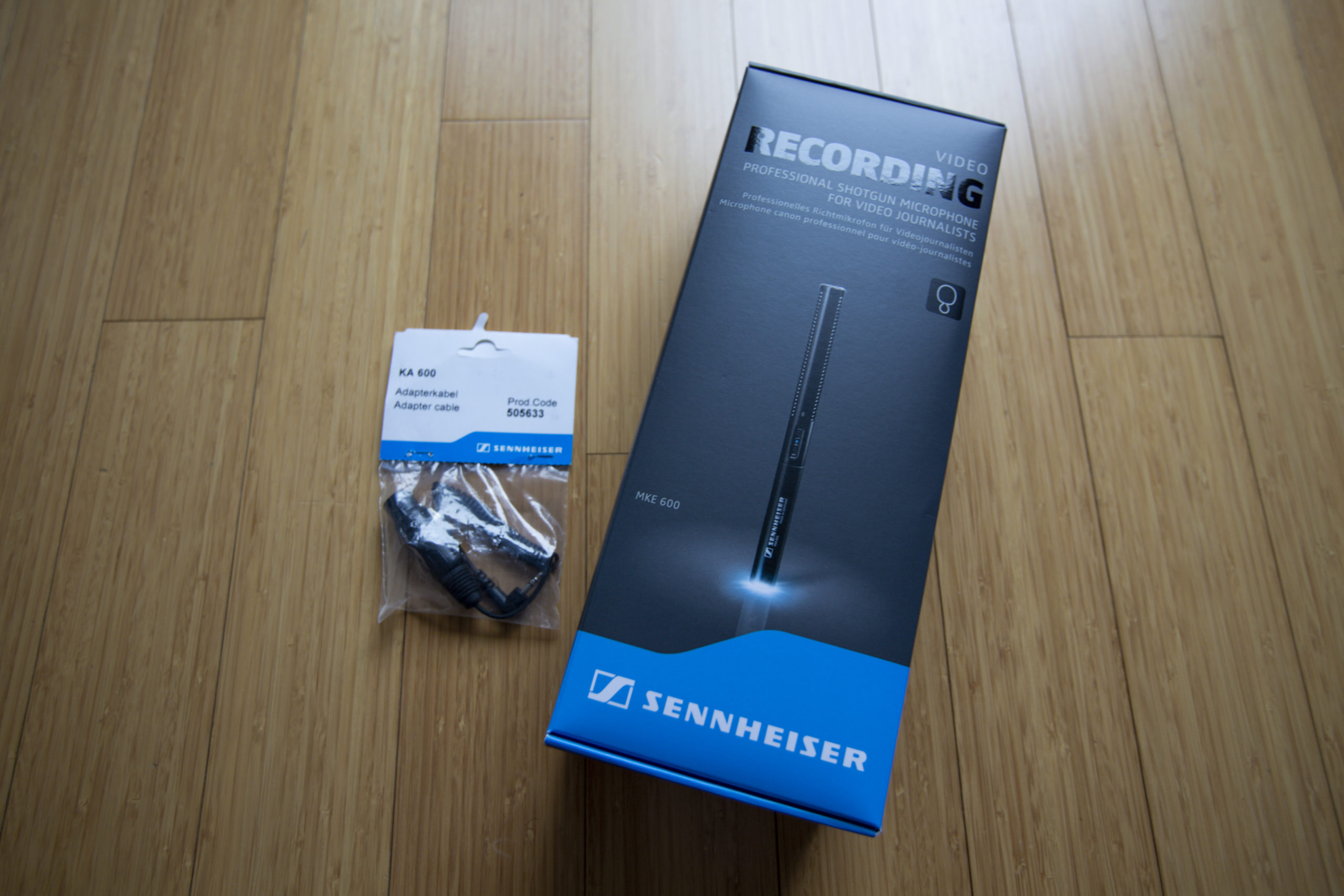 YouTuber に人気のショットガンマイク「Sennheiser MKE 600」 - Peas Code