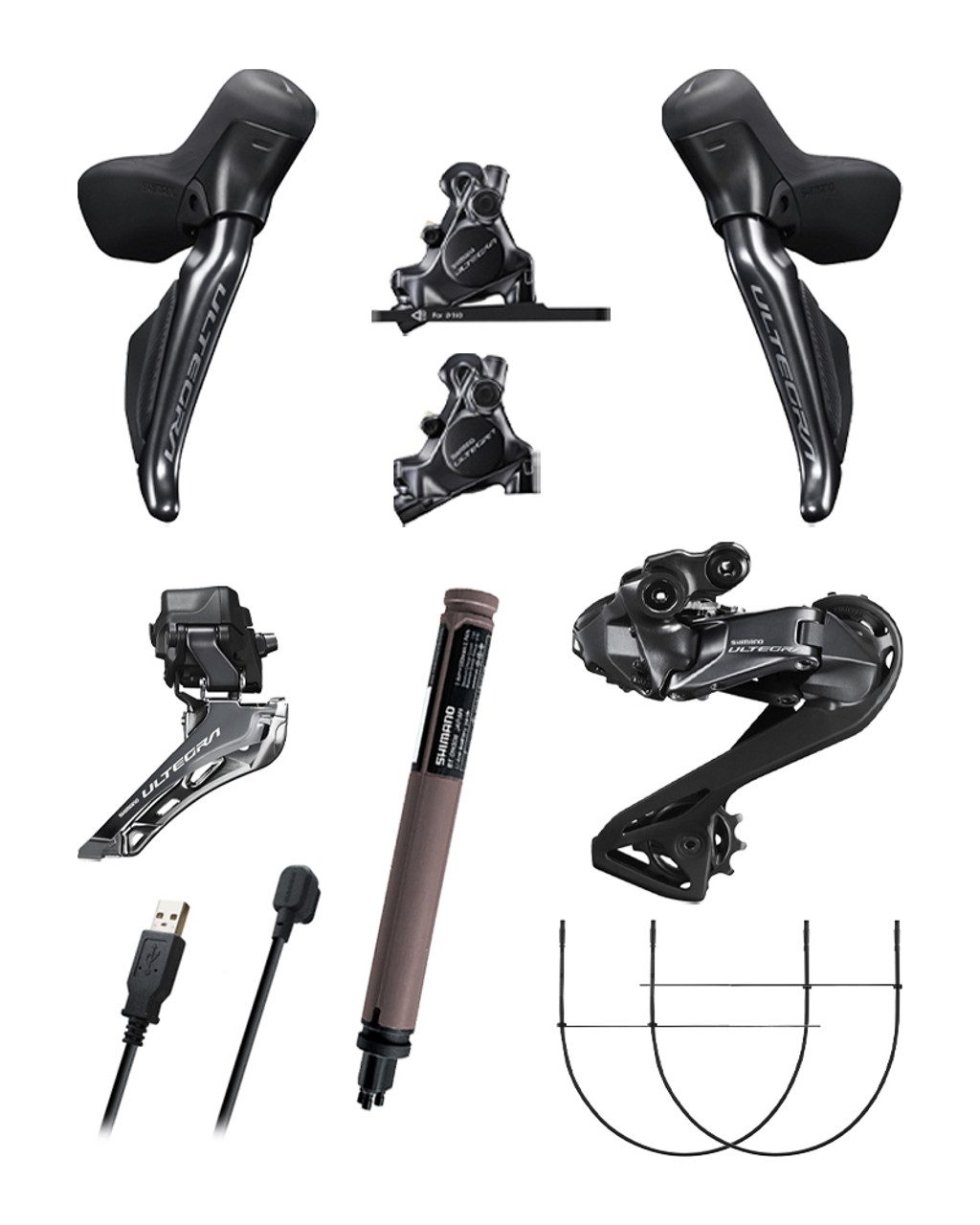 Shimano Ultegra Di2 R8170 2×12 Speed Upgrade Kit – Pedal Force