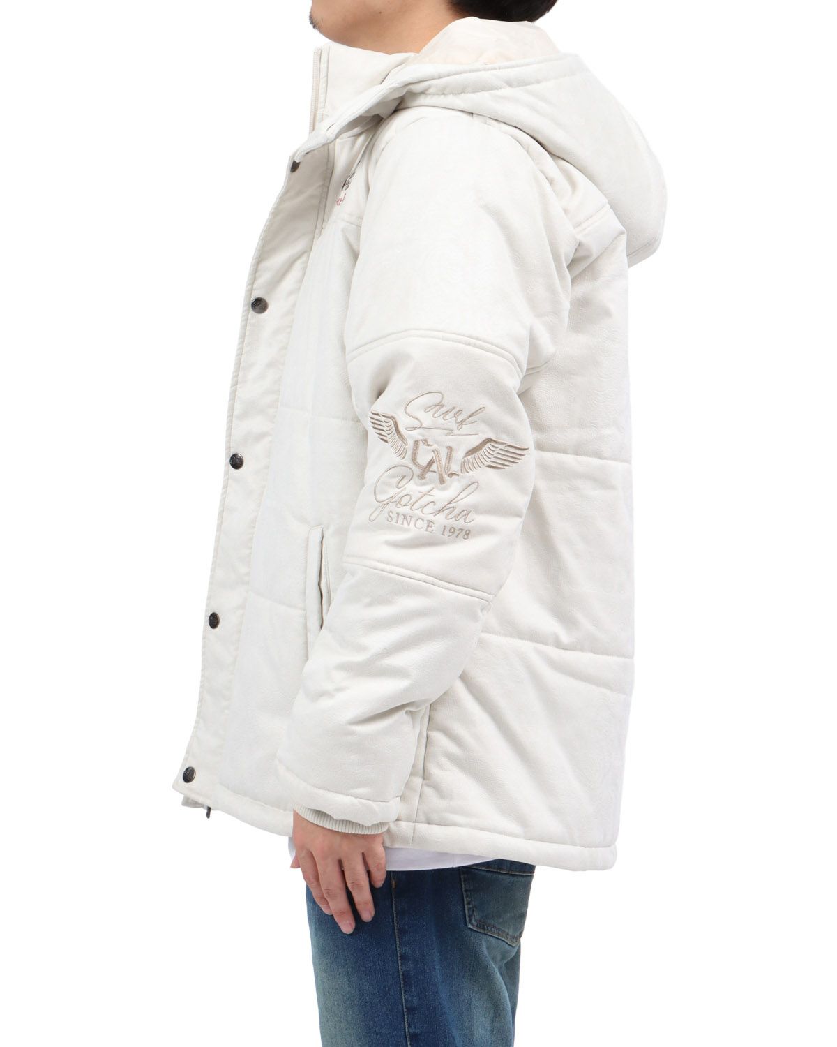 GOTCHA] 撥水 エンボス ポリスウェード 中綿 ジャケット | PEET ONLINE