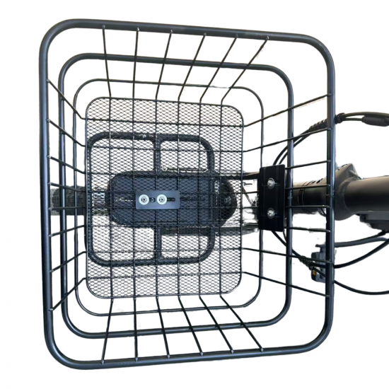 岡山発:着払/引取(隣県届け可)】 Jeep サイクル 前カゴ付き 岡山発