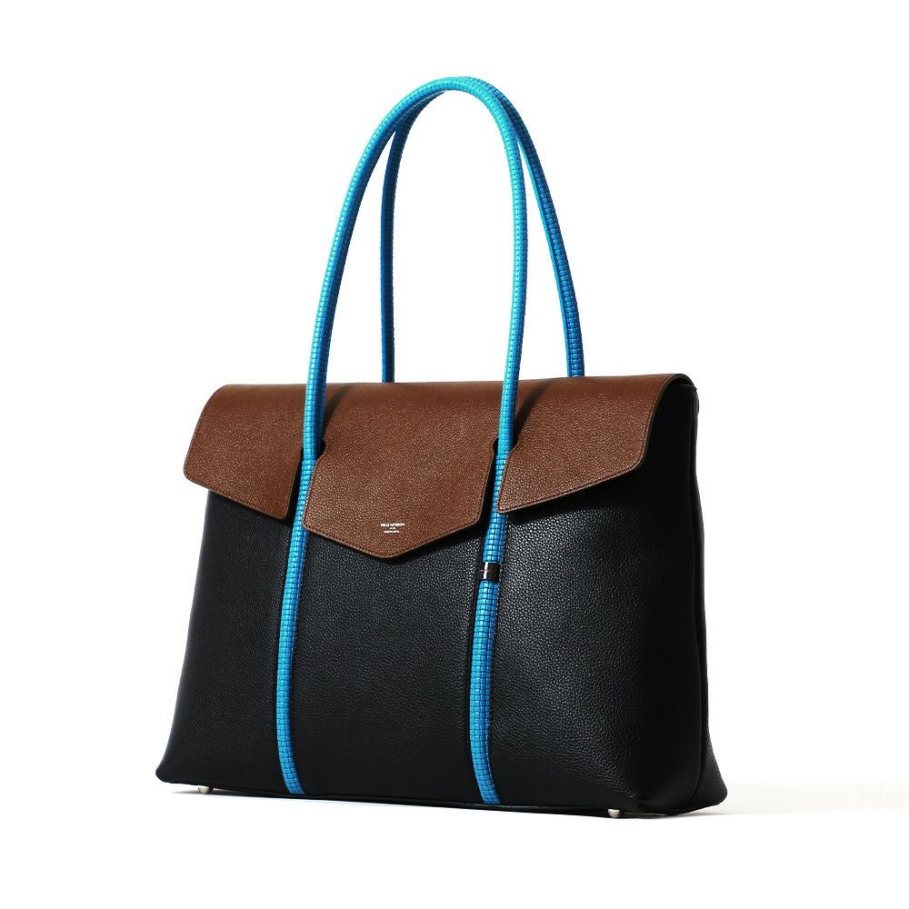 MH001BI-フラップトートバッグ | PELLE MORBIDA ペッレ モルビダ