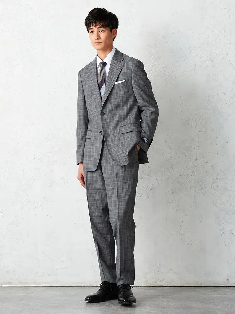 M．グレー TRANS CONTINENTS セットアップパンツ【REDA/Super110'S