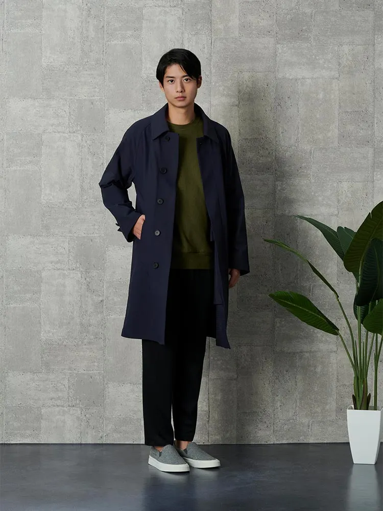 ベージュ TRIZAR【TOKYO RUN×T-SUIT】ステンカラーコート ベージュ