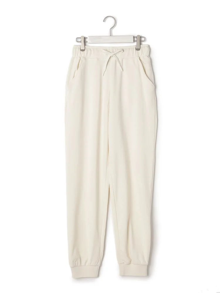 オフホワイト 【TENTIAL】BAKUNE レディスリカバリーパンツ ホワイト