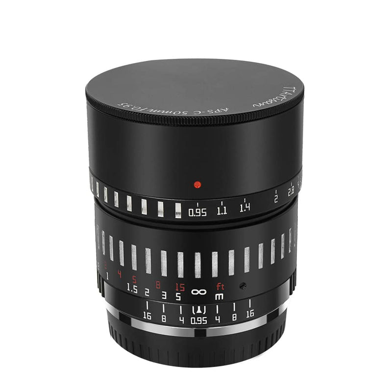 TTArtisan 50mm F0.95 単焦点レンズ 富士、ニコン、マイクロフォー