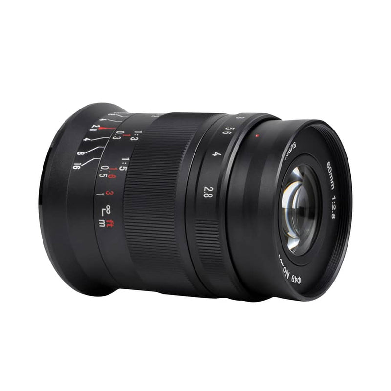 7artisans 60mm F2.8 APS-C マクロレンズ マニュアルフォーカス固定
