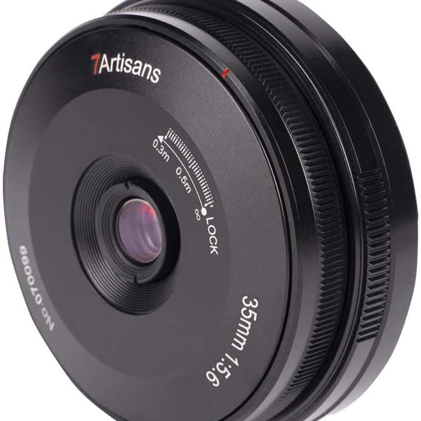 7artisans 35mm F5.6 パンケーキレンズ フルサイズ 広角レンズ (ソニーE)