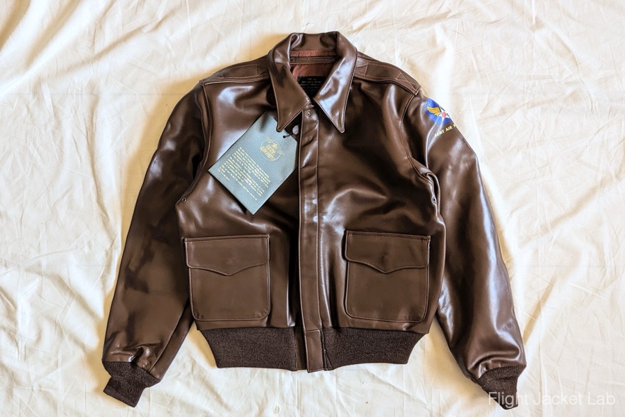 The REAL McCOY'S】 A-2 Flight Jacket 1993s 台襟無し 旧リアル