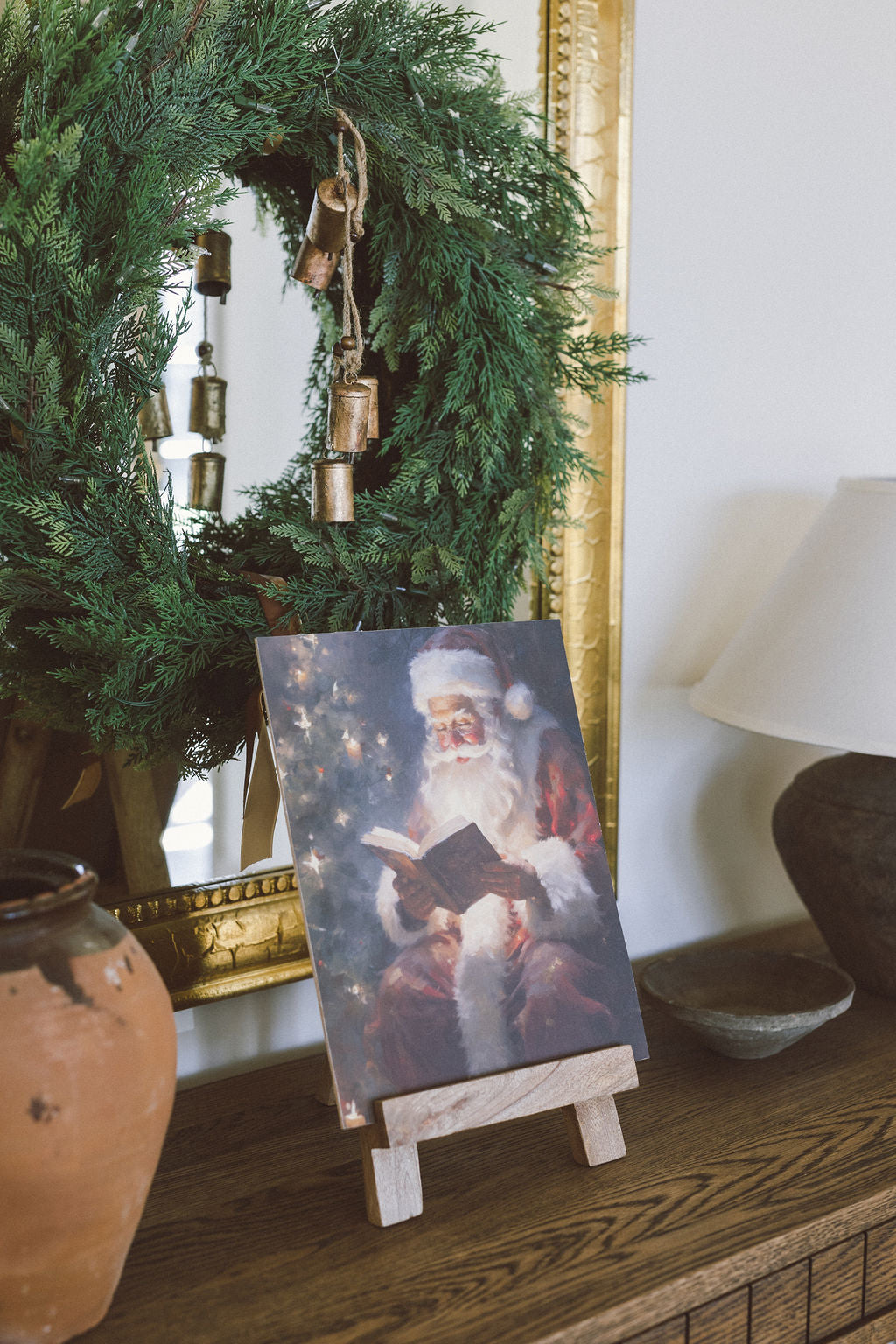 Classic Santa Artist Board – Petal Lane Home