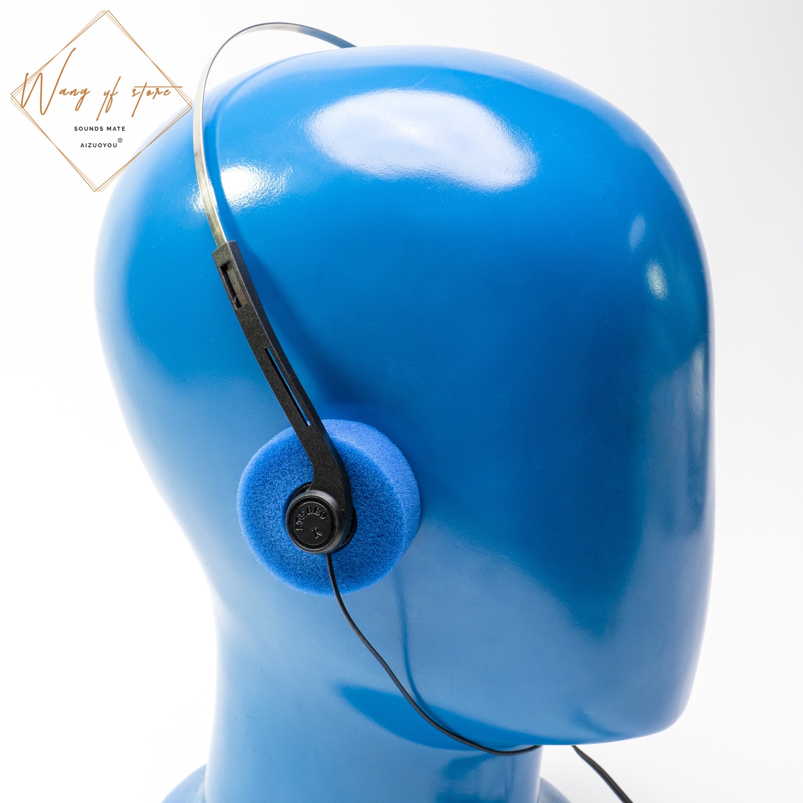 Vintage Retro Classic Headphone Headset 80s For Sony Panasonic CD