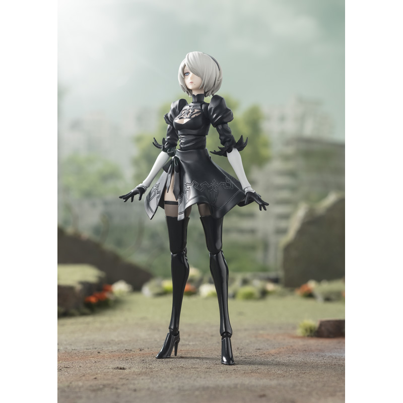 S.H.Figuarts 2B | Nier: Automata | PREMIUM BANDAI USA [Official