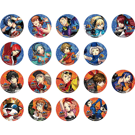 ペルソナ3 主人公 ～Q番シアターへようこそ～ 缶バッチ ペルソナ