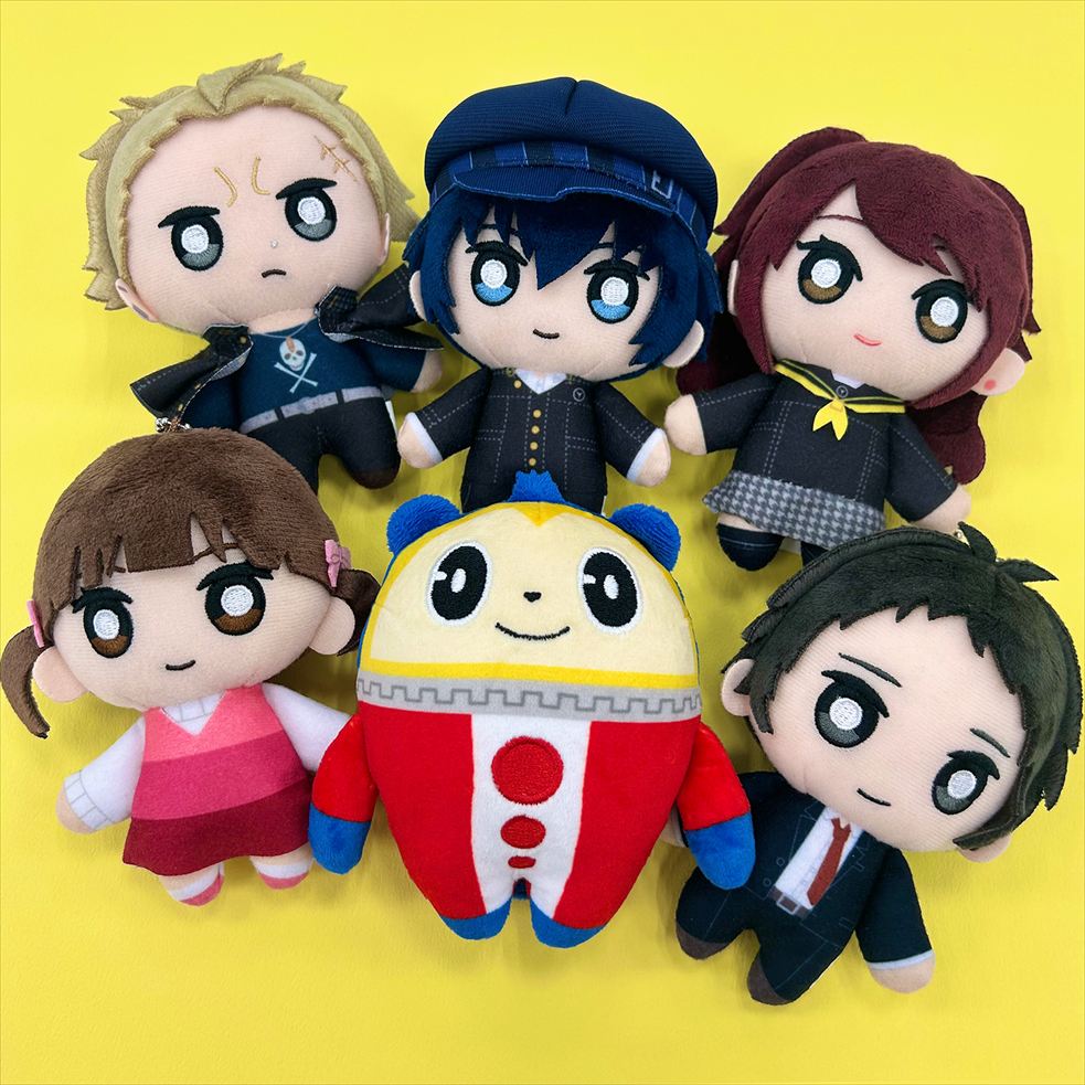 ペルソナ4 ザ・ゴールデン』より、ぬいぐるみキーホルダー 6種新登場