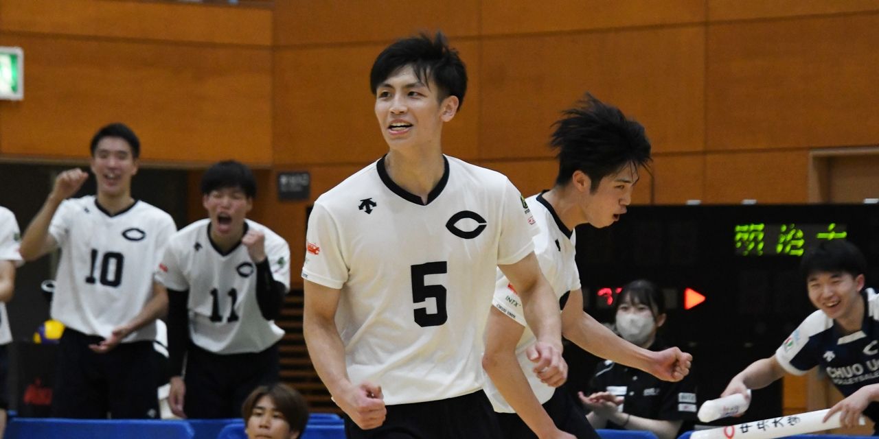 バレー - 中央大学・村上連 高専出身のセッター、アタッカー陣が最強だ