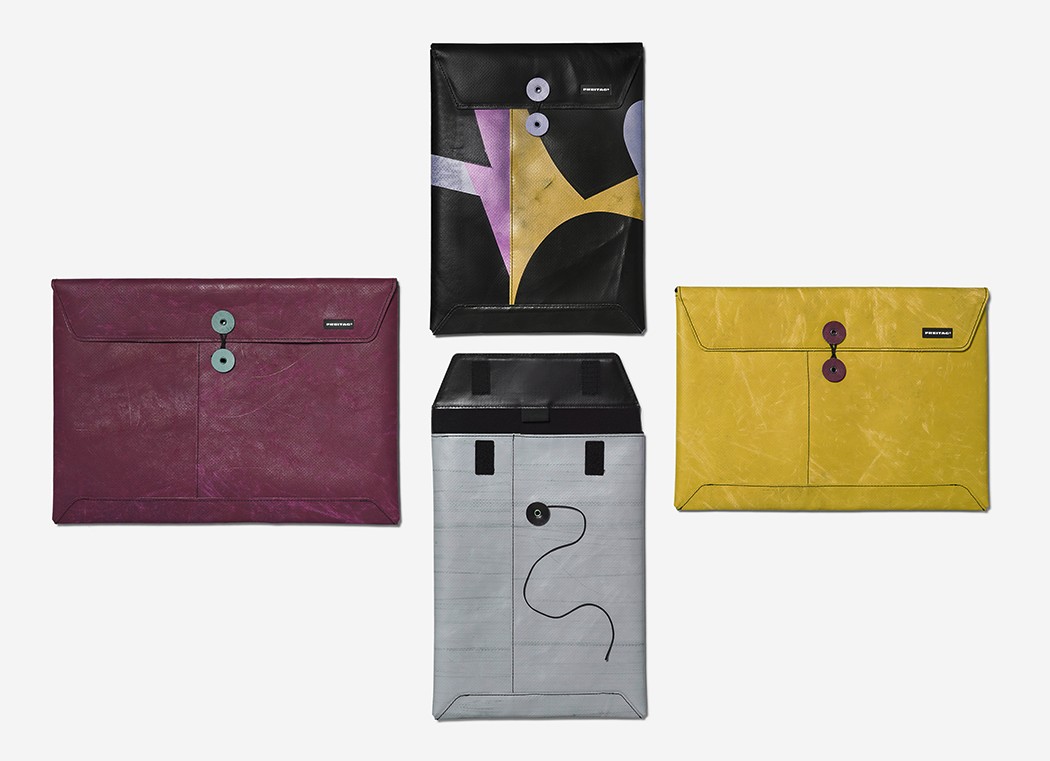 フライターグならではの一点物！ どのデバイスにも対応する 新作ラップ