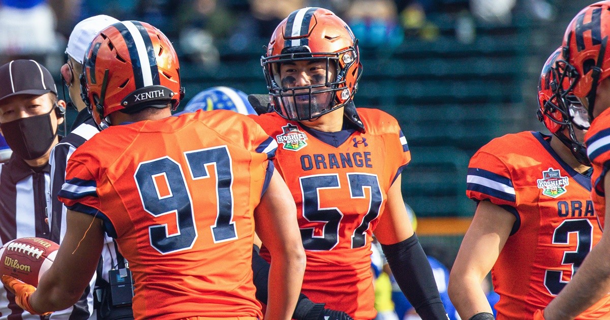 アメフト - 法政大・LB山田敦也主将 個を磨き、全員が「日本一」に