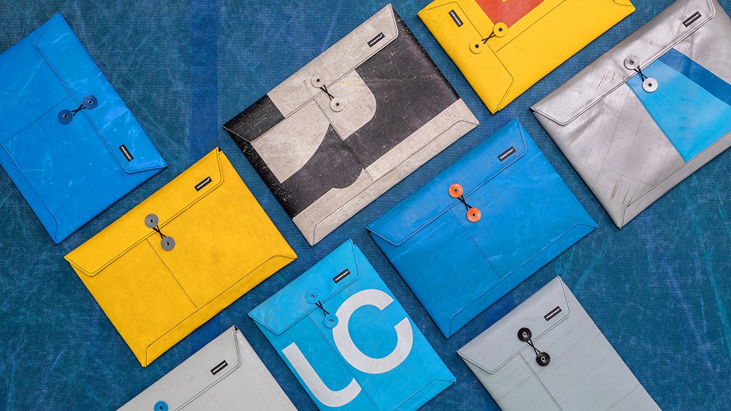 フライターグならではの一点物！ どのデバイスにも対応する 新作ラップ