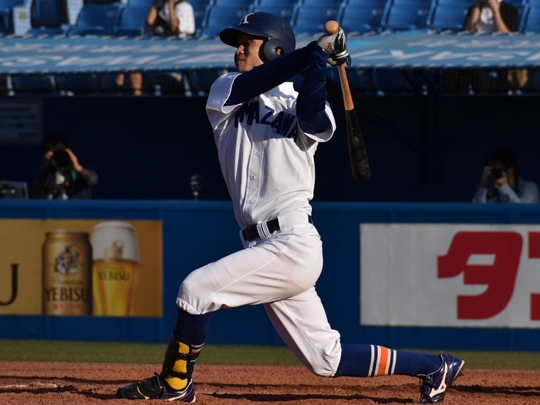 野球 - 西武から4位指名の駒澤大学・若林楽人主将 諦めることを諦めて