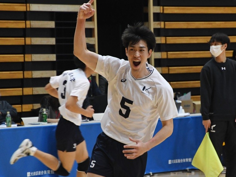 バレー - 国士舘大学・川村竜也 常に無観客だったこれまで、応援席への