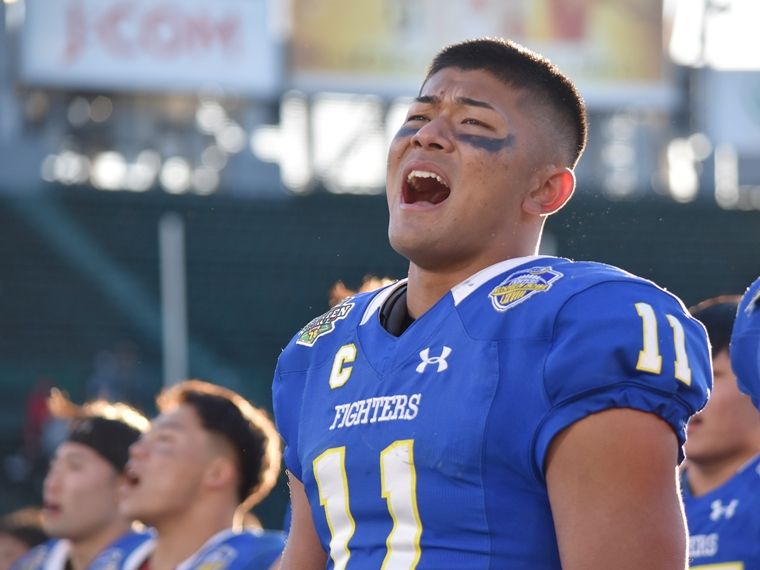 アメフト - 関西学院大学WR衣笠吉彦 「合わなかった」ファイターズ