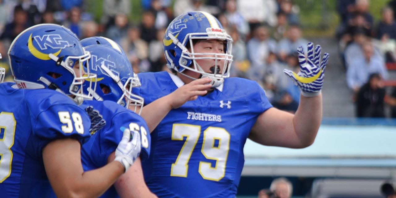 アメフト - 関西学院大・紅本隆成 QB志望で始まったアメフト人生、80kg