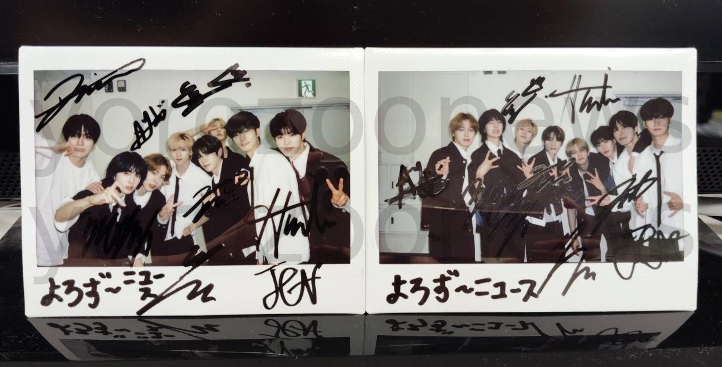 EPEXの直筆サイン入りポラロイド写真を抽選で2人にプレゼント！9月に