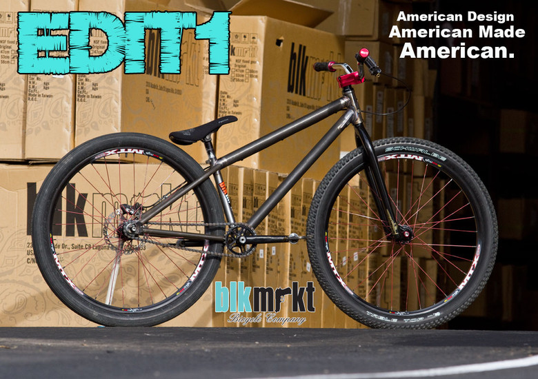 American Made - Black Market Edit1 Dirt Jump Hardtail - Mountain