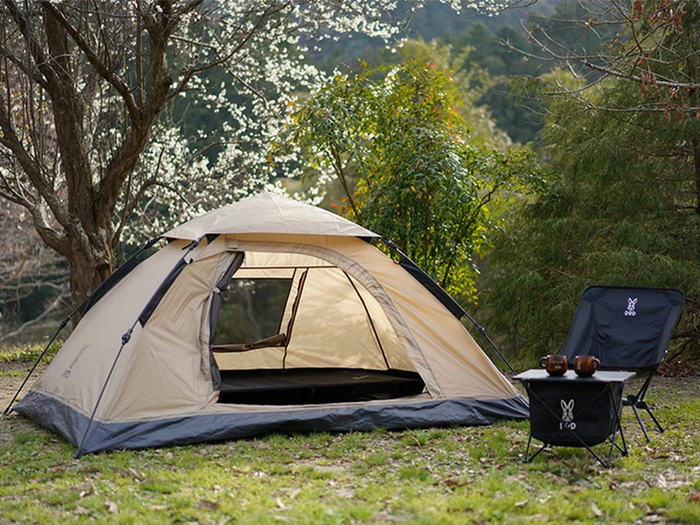 DOD ザ・ワンタッチテントLの商品紹介 | hinata〜もっとそとが好きに