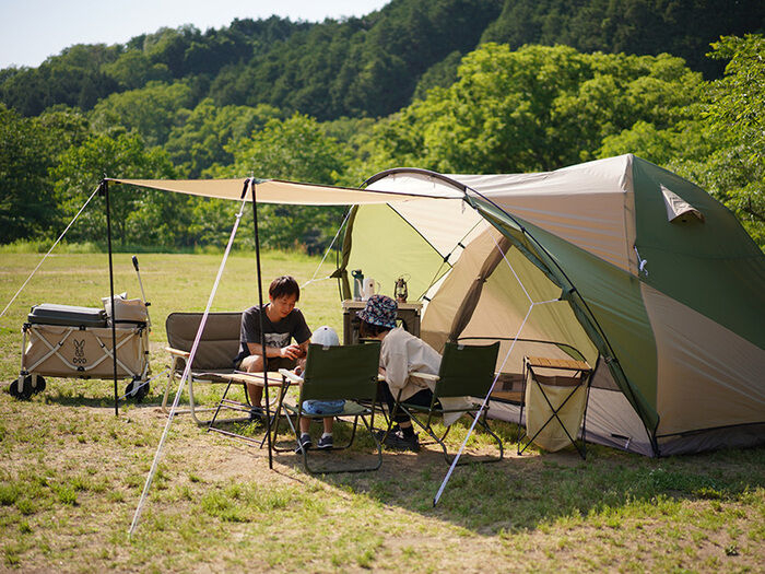DOD ザ・ワンタッチテントLの商品紹介 | hinata〜もっとそとが好きに