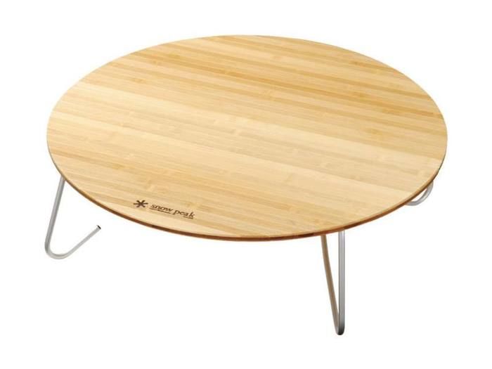 Snow Peak ワンアクションちゃぶ台竹Mの商品紹介 | hinata〜もっとそと