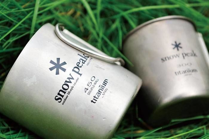 Snow Peak チタンダブルマグ300フォールディングハンドルの商品紹介