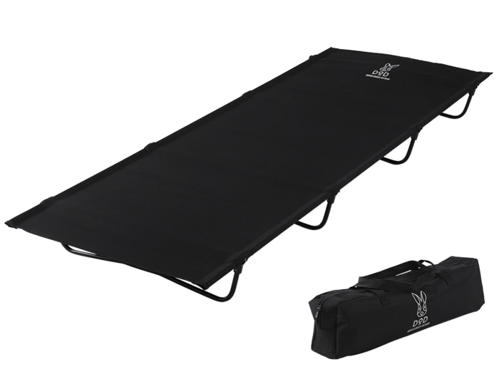 DOD バッグインベッド(ブラック)の商品紹介 | hinata〜もっとそとが
