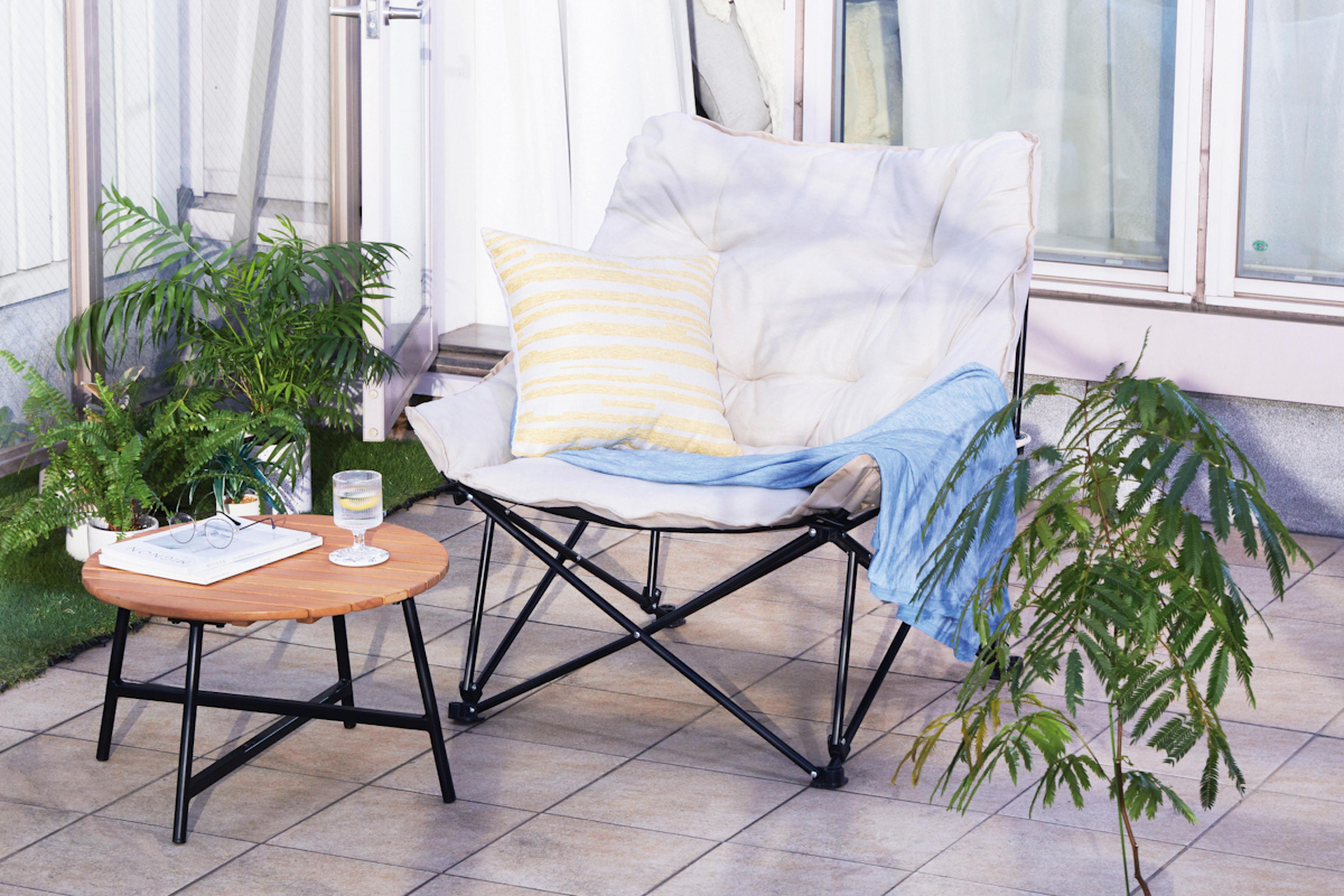 ニトリ】1万円以下で極上の座り心地！あぐらもかける「バタフライ