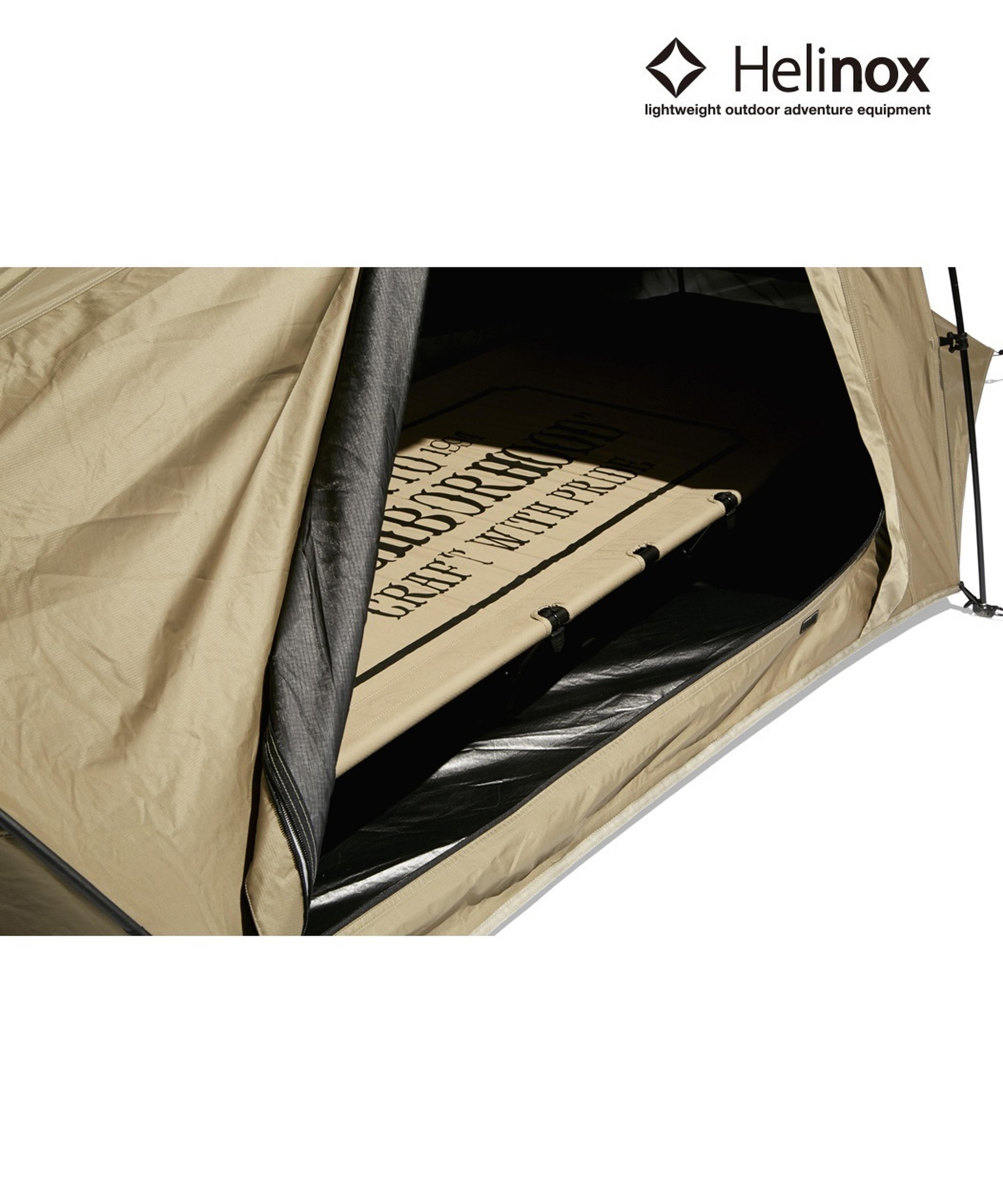 ソロキャンパー必見！ネイバーフッド×ヘリノックスのミリタリーギアで