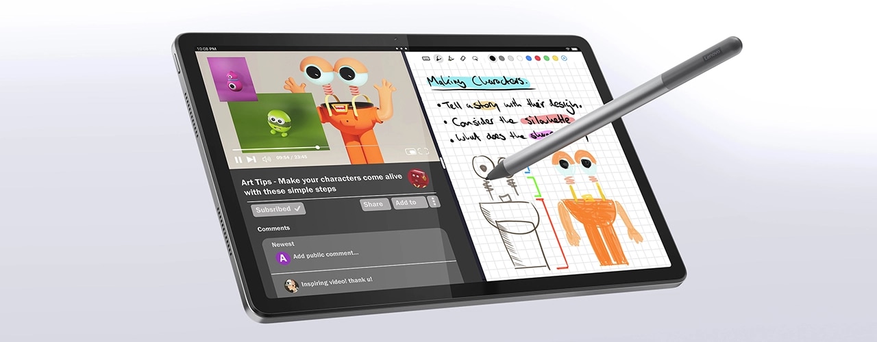 Lenovo Tab M11 | エンターテインメント性能に優れた大画面タブレット