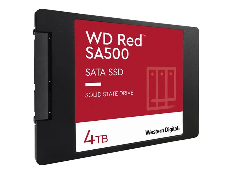 WD Red 4TB SA500 NAS SATA SSD 2.5”/7mm cased | 78091064 | Lenovo US