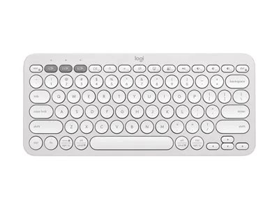 Logitech K380s Pebble Keys 2 Wireless Keyboard - Tonal White