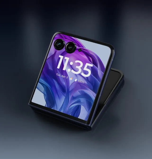 AI搭載、究極の折りたたみ型スマートフォン | motorola razr 50 ultra