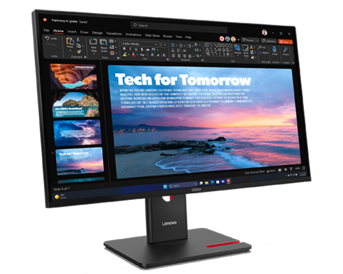 ThinkVision T27QD-40(27型/2560×1440/IPS/USB-C/高さ・縦回転