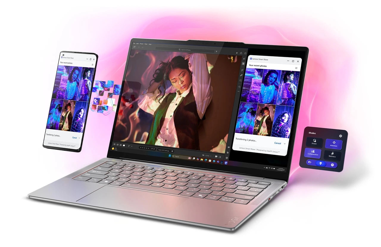 Lenovo Yoga Slim 7i Aura Edition Gen10(14型 Intel) | 無限の創造力