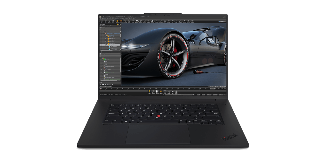 ThinkPad P1 Gen 7 (Intel® Core™ Ultra) | スタイリッシュでパワフル