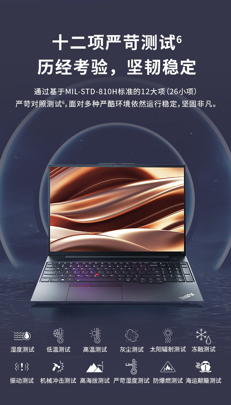 ThinkPad E16 联想笔记本电脑2023新款16英寸高清屏_商务办公_采购_价格