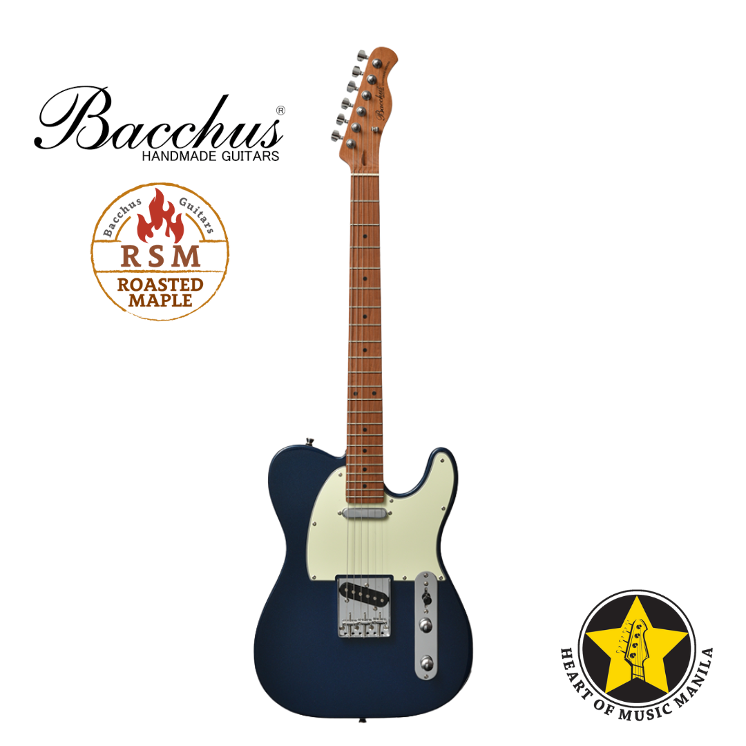Bacchus Electric Guitar BTE-1-RSM DLPB Dark Lake Placid Blue