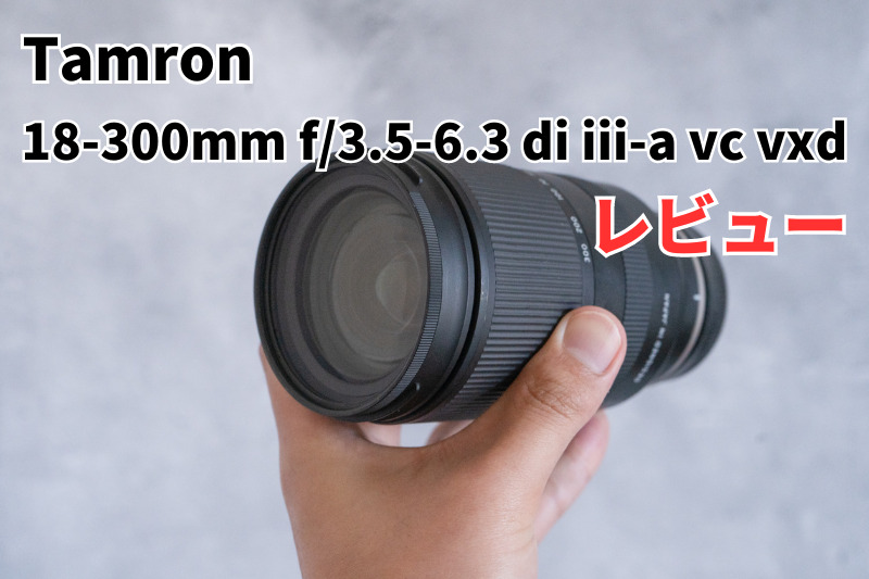 Tamron 18-300mmレビュー｜万能ズームの使い勝手を実写解説