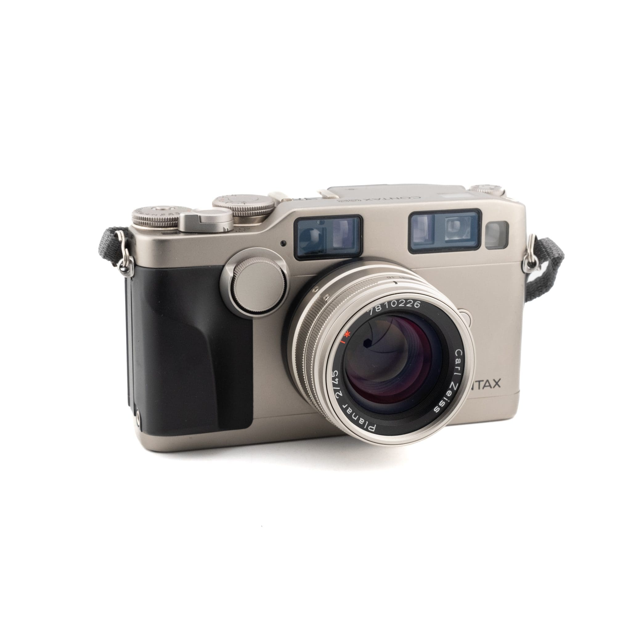 Contax G2 35mm Rangefinder Film Camera w Carl Zeiss 45mm f/2 Lens