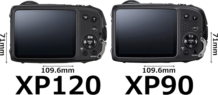 XP120」と「XP90」の違い - フォトスク