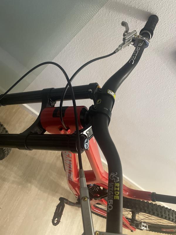 Burgtec Ride Wide Josh Bryceland DH 35mm Alu 800mm Riser Bar Black